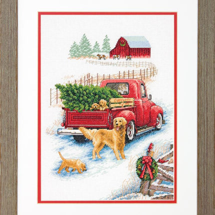 DIY "Winter Ride" 10.0"x14.0"
