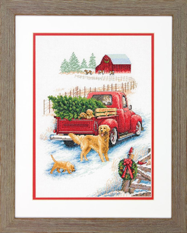 DIY "Winter Ride" 10.0"x14.0"
