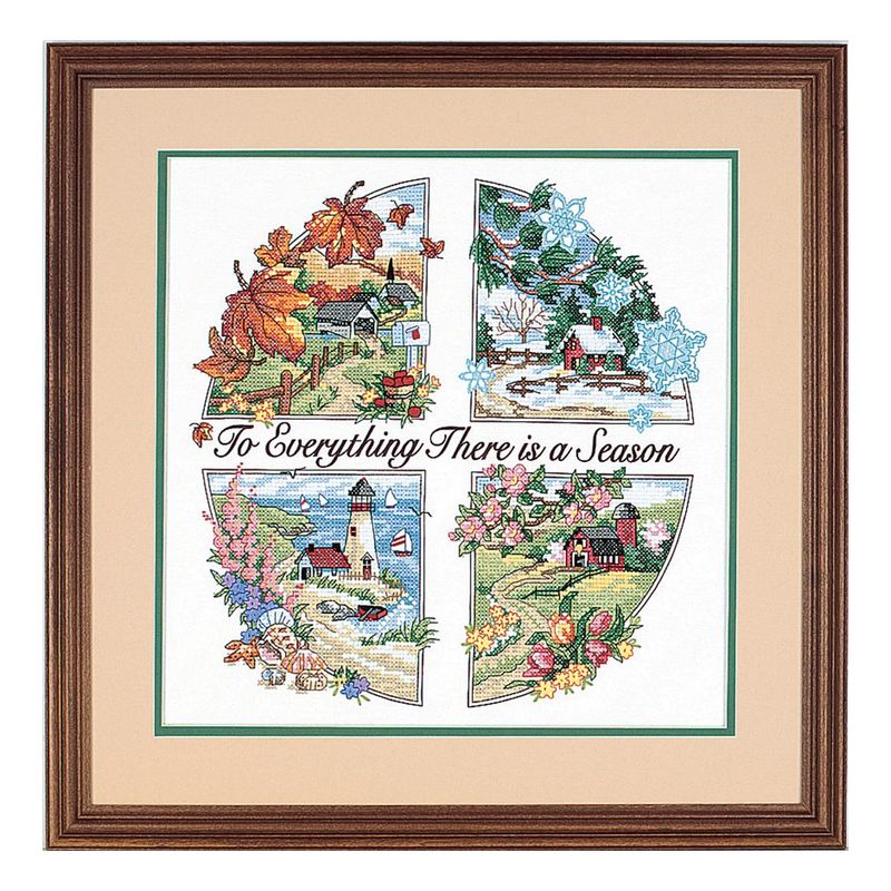 DIY "A Season for Everything" 13.8"x13.8"