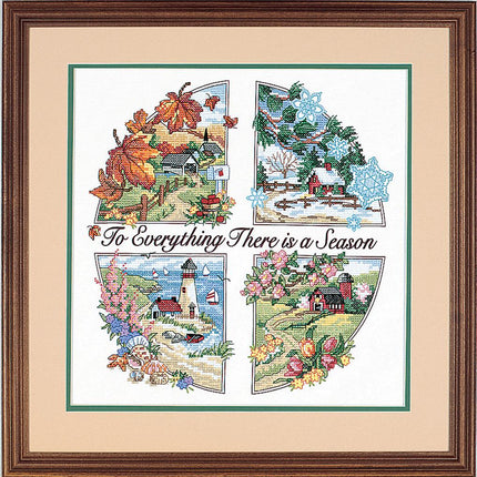 DIY "A Season for Everything" 13.8"x13.8"