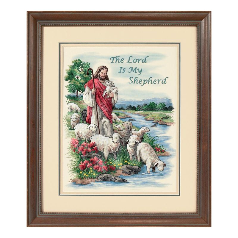 DIY "The Lord is My Shepherd" 10.6"x13.8"