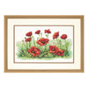 DIY "Field of Poppies" 16.1"x9.8"