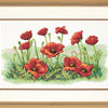DIY "Field of Poppies" 16.1"x9.8"