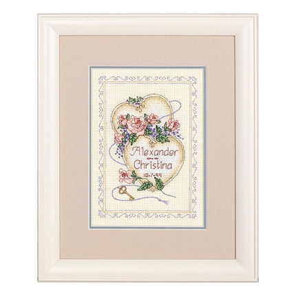 DIY "United Hearts Wedding Record" 4.7"x6.7"