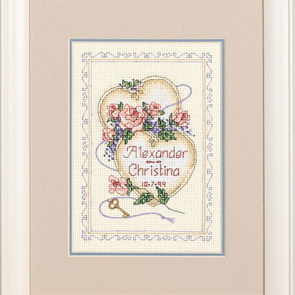 DIY "United Hearts Wedding Record" 4.7"x6.7"