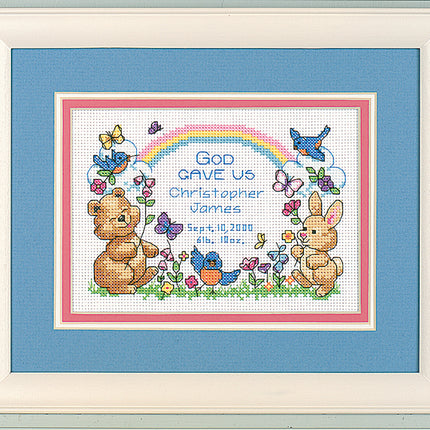 DIY "God's Babies Birth Record" 6.7"x4.7"