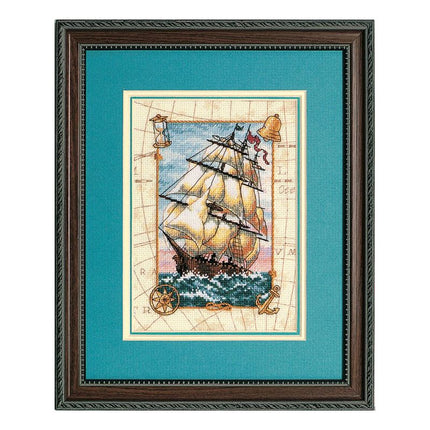 DIY "Voyage at Sea" 7.1"x5.1"