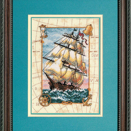 DIY "Voyage at Sea" 7.1"x5.1"