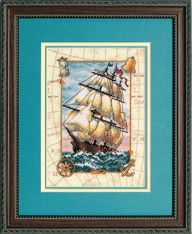 DIY "Voyage at Sea" 7.1"x5.1"