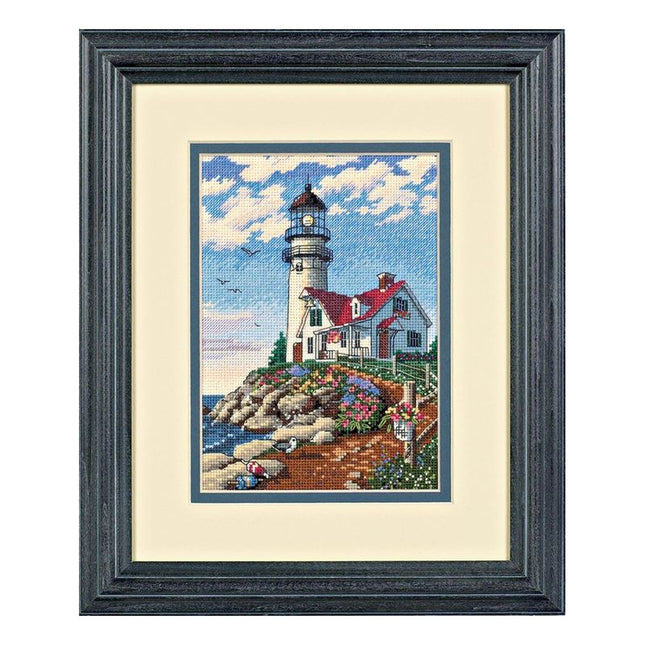 DIY "Beacon at Rocky Point" 5.1"x7.1"