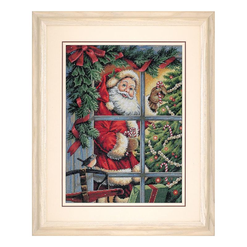 DIY "Candy Cane Santa" 11.8"x16.1"