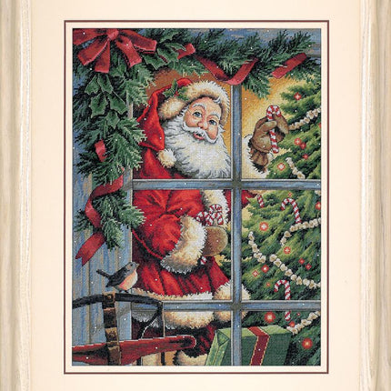 DIY "Candy Cane Santa" 11.8"x16.1"