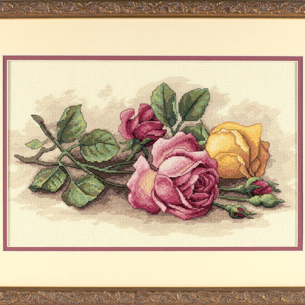 DIY "Rose Cuttings" 14.2"x9.1"
