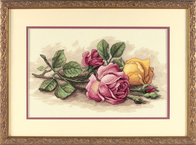 DIY "Rose Cuttings" 14.2"x9.1"
