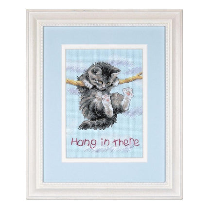 DIY "Hang on Kitty" 4.7"x6.7"