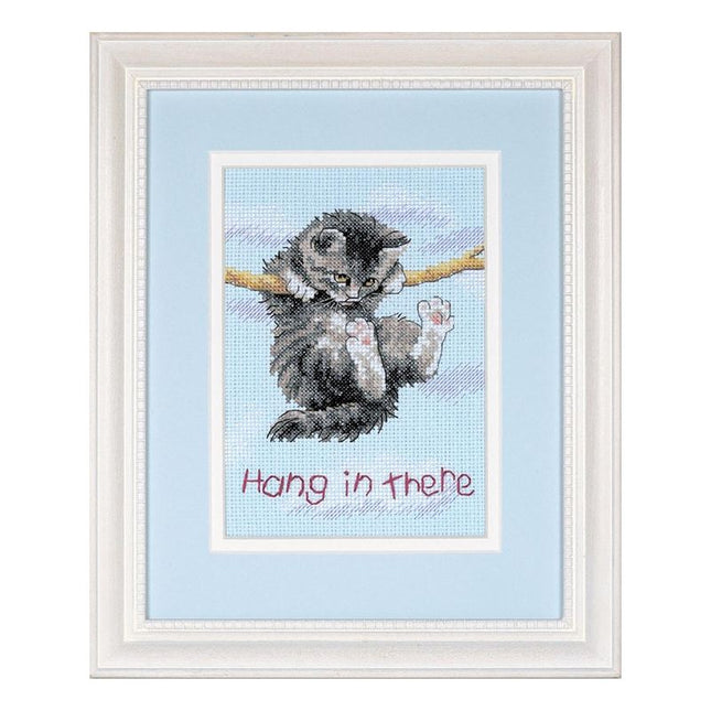 DIY "Hang on Kitty" 4.7"x6.7"