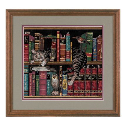 DIY "Frederick the Literate" 11.8"x11.0"