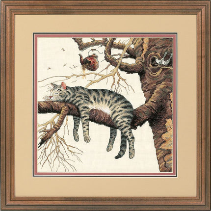DIY "Too Pooped Cat" 11.0"x11.0"