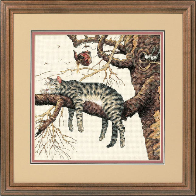 DIY "Too Pooped Cat" 11.0"x11.0"