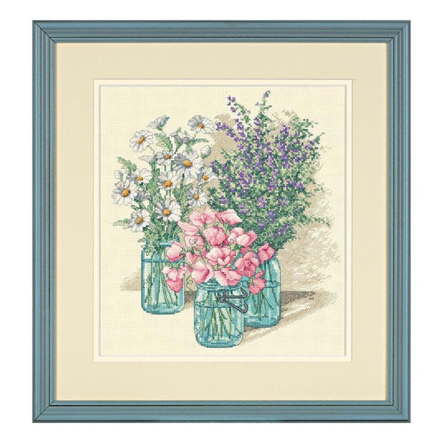 DIY "Wildflower Trio" 11.0"x11.8"