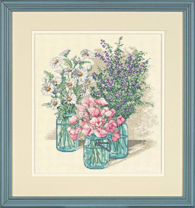 DIY "Wildflower Trio" 11.0"x11.8"