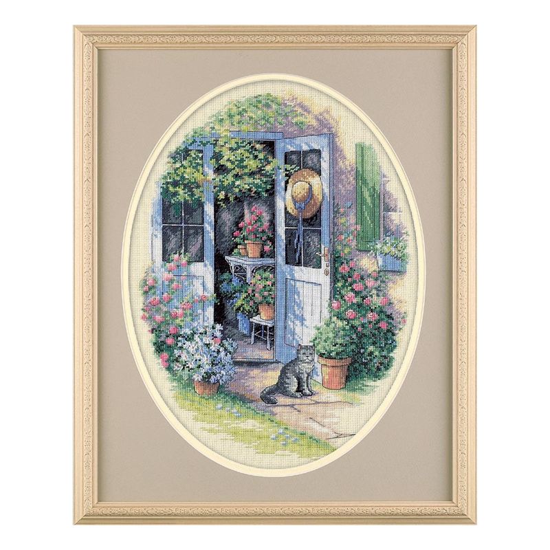 DIY "Garden Door" 11.8"x16.1"