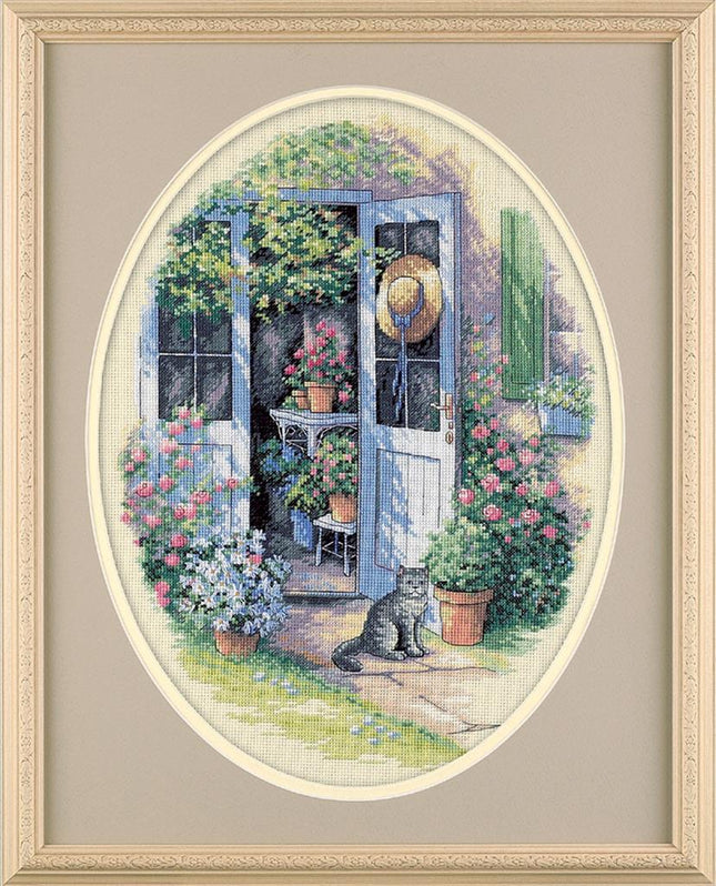 DIY "Garden Door" 11.8"x16.1"
