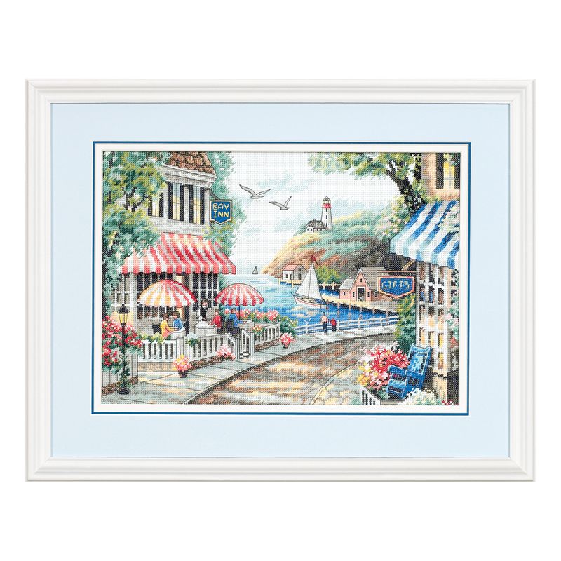 DIY "Café by the Sea" 14.2"x9.8"