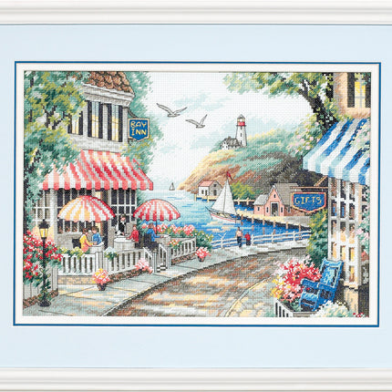 DIY "Café by the Sea" 14.2"x9.8"