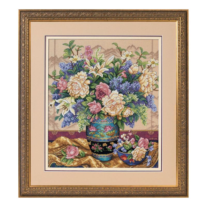 DIY "Oriental Splendor" 11.8"x14.2"