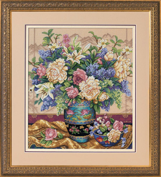 DIY "Oriental Splendor" 11.8"x14.2"