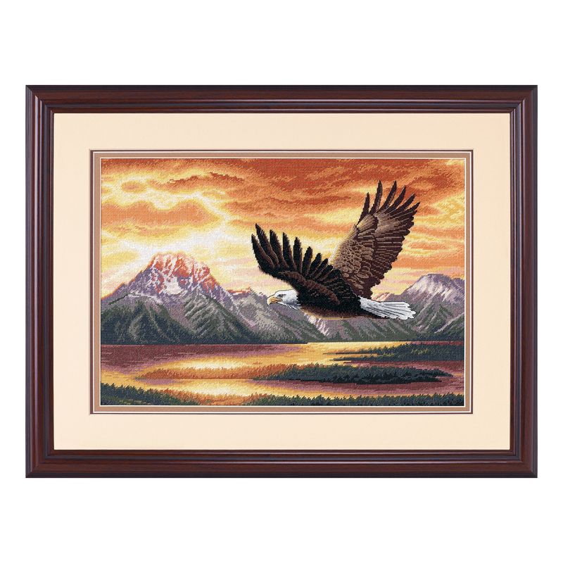 DIY "Silent Flight" 15.7"x10.6"