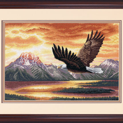 DIY "Silent Flight" 15.7"x10.6"