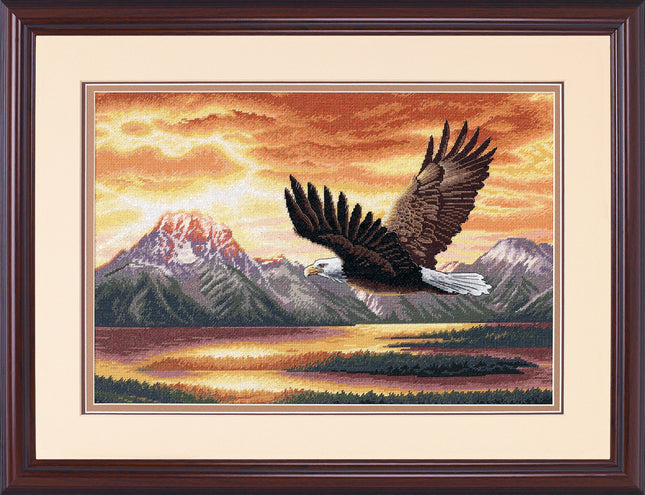 DIY "Silent Flight" 15.7"x10.6"