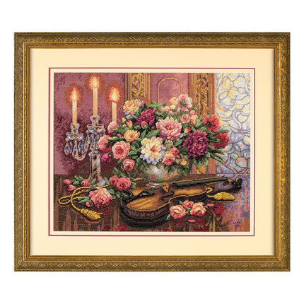 DIY "Romantic Floral" 16.1"x13.0"