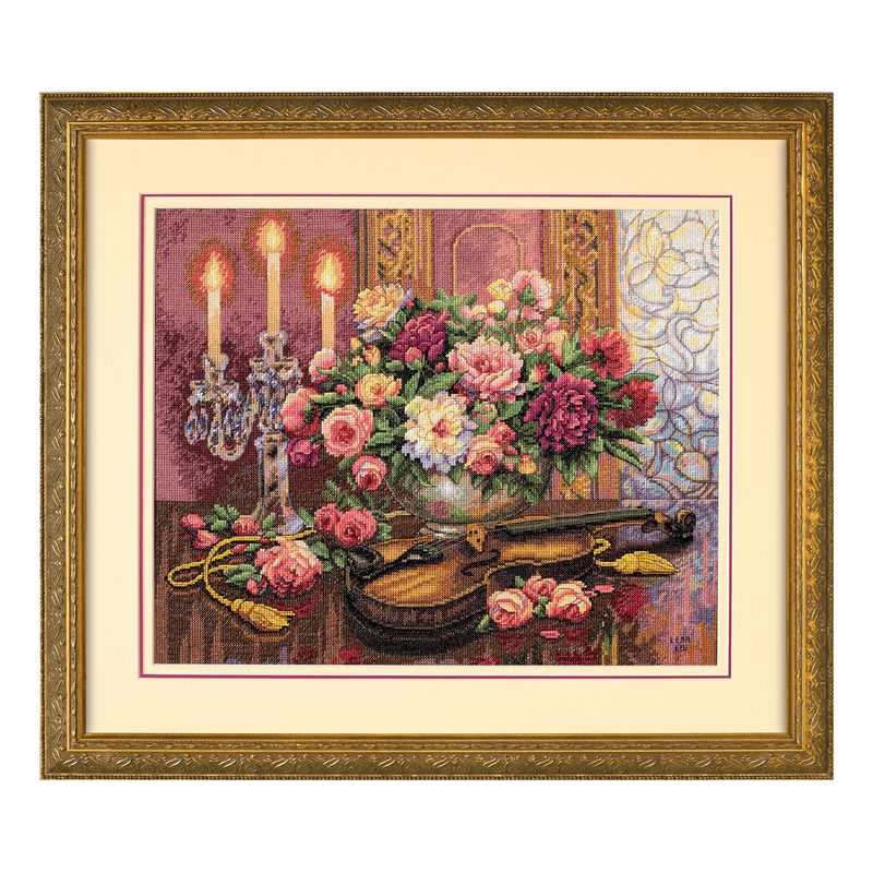 DIY "Romantic Floral" 16.1"x13.0"