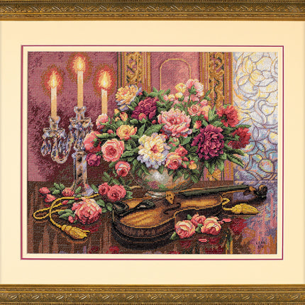 DIY "Romantic Floral" 16.1"x13.0"