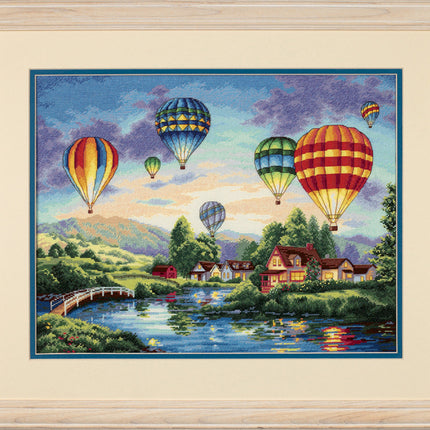 DIY "Balloon Glow" 16.0"x12.0"
