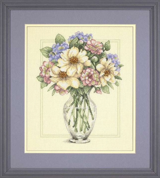 DIY "Flowers in Tall Vase" 11.8"x14.2"