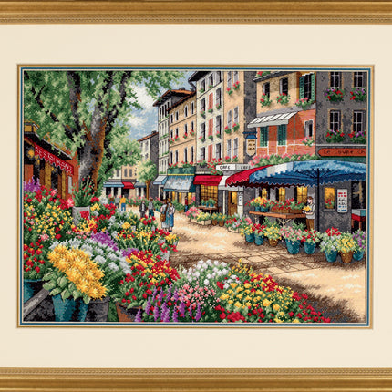 DIY "Paris Market" 15.0"x10.6"
