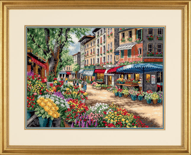 DIY "Paris Market" 15.0"x10.6"