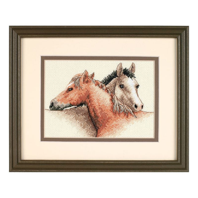 DIY "Horse Pals" 5.1"x7.1"