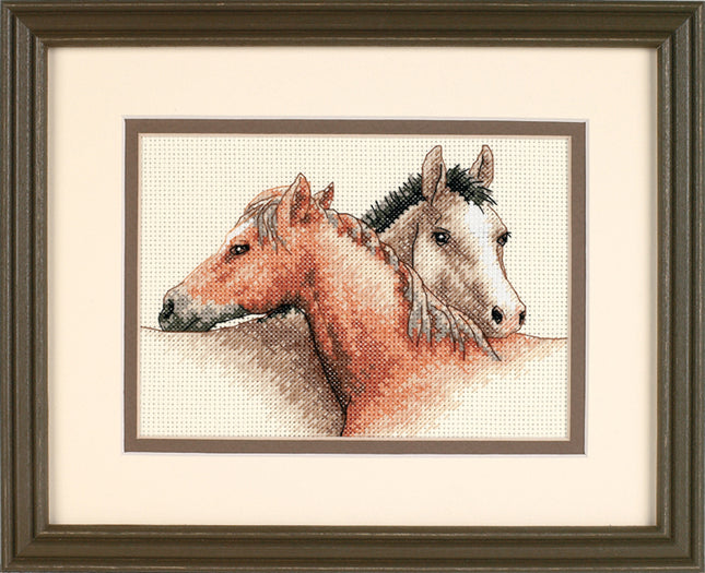 DIY "Horse Pals" 5.1"x7.1"