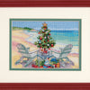 DIY "Christmas On The Beach" 5.1"x7.1"