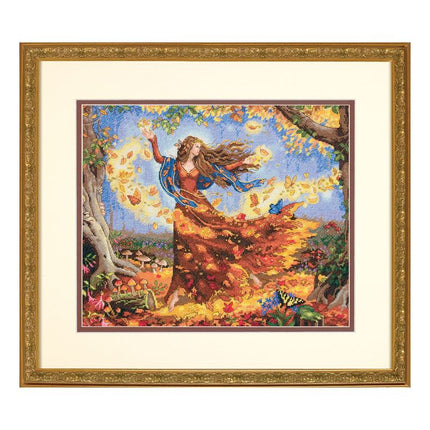 DIY "Fall Fairy" 13.8"x11.8"