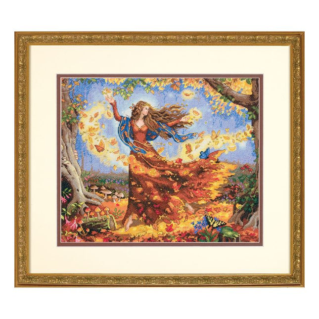 DIY "Fall Fairy" 13.8"x11.8"