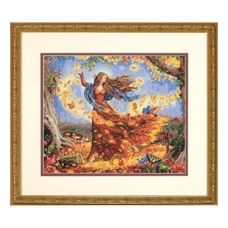 DIY "Fall Fairy" 13.8"x11.8"