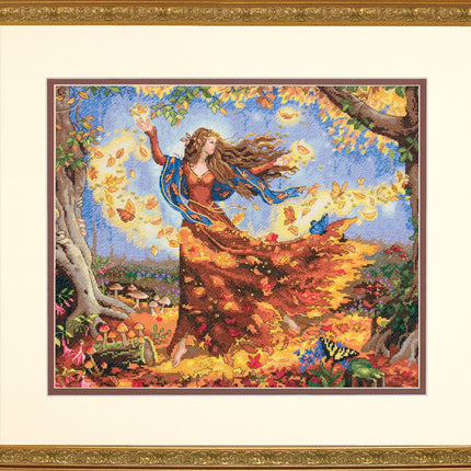 DIY "Fall Fairy" 13.8"x11.8"