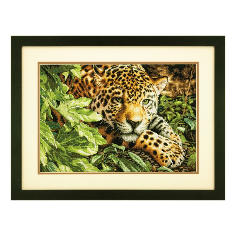 DIY "Leopard in Repose" 16.0"x11.0"