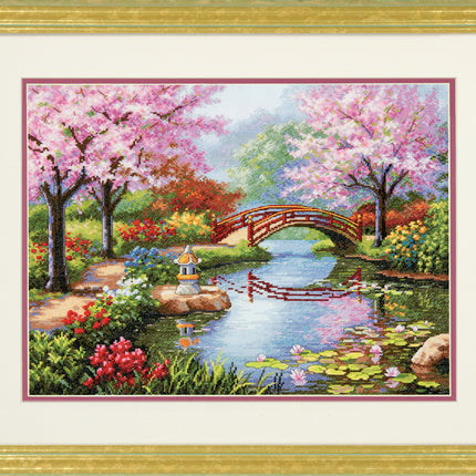 DIY "Japanese Garden" 16.0"x12.0"